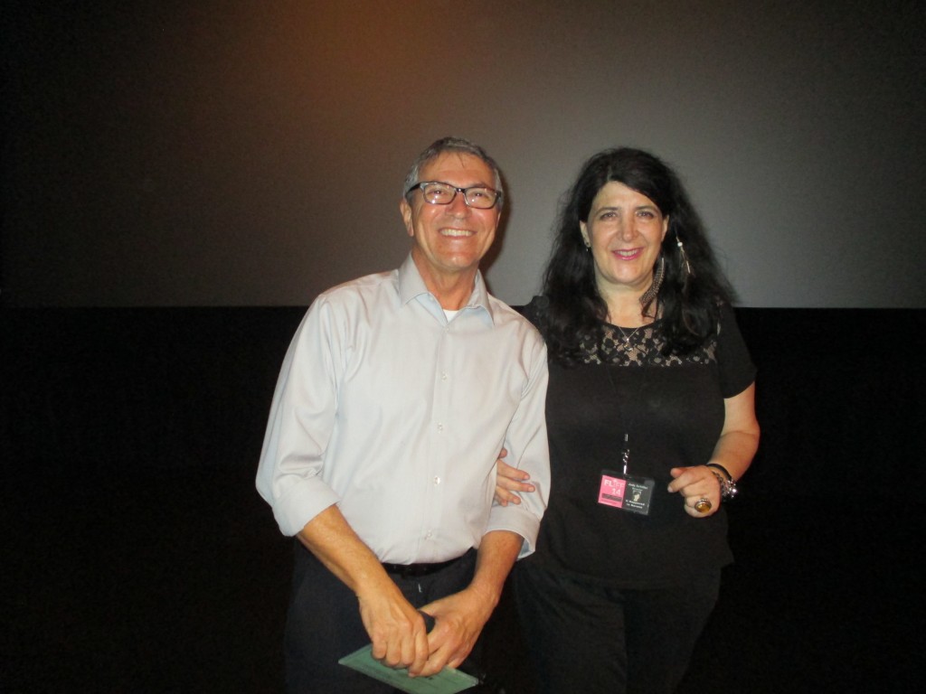 With the head of the Fort Lauderdale International Film Festival Gregory von Hausch who introduced my film at the 3rd screening.